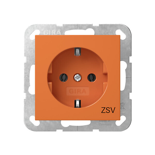 Gira Steckdose ZSV Orange 4188109